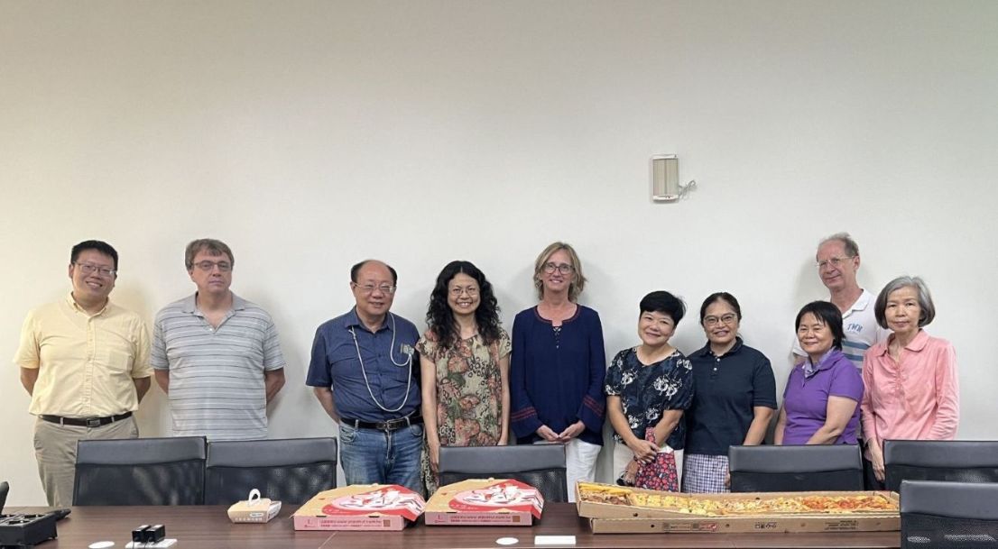 訪問學者Prof. Jamie Harrison歡送會
